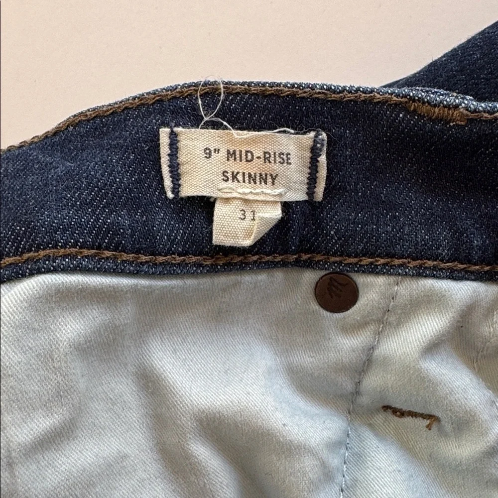 Madewell 9” Mid-rise Skinny Jeans - Picture 8 of 10